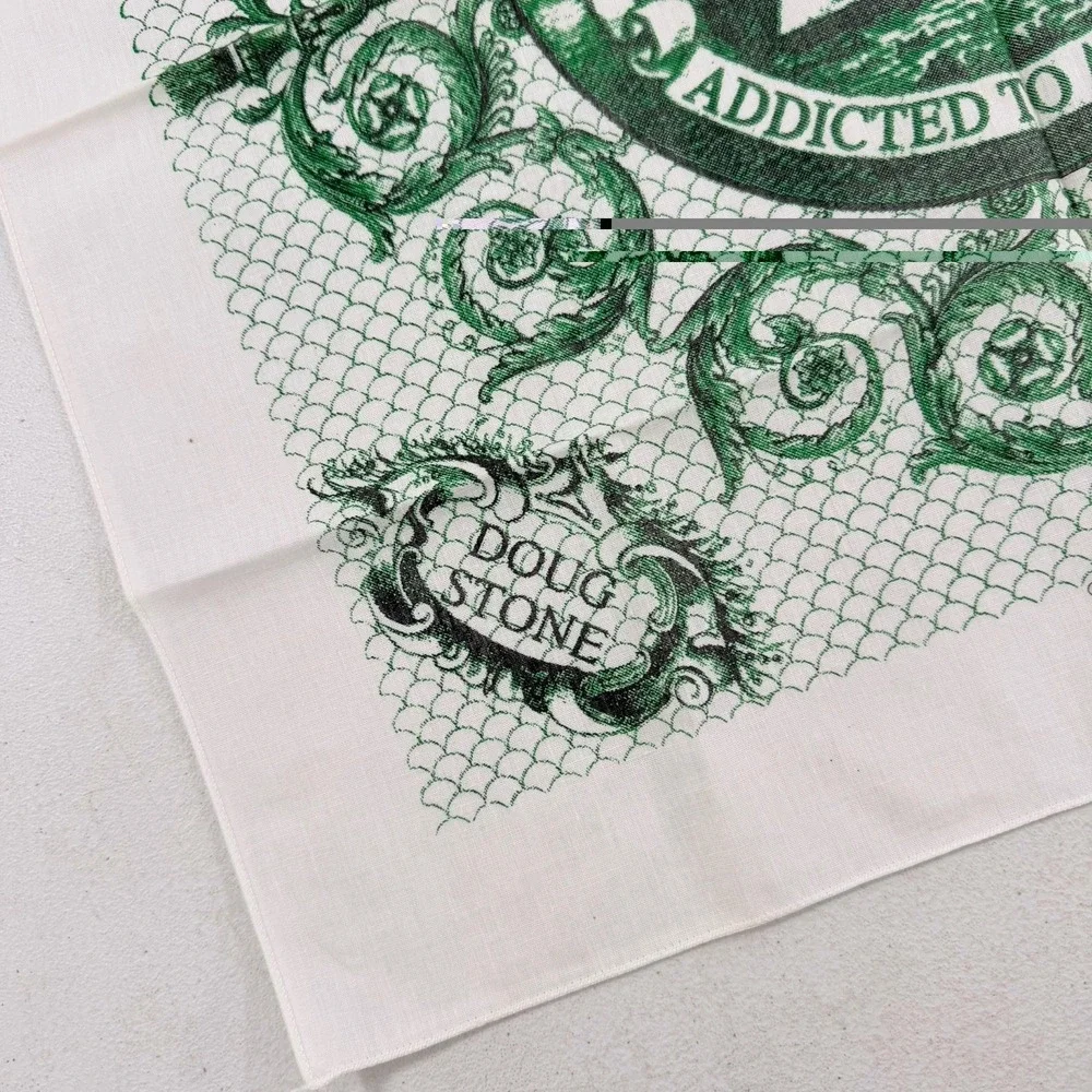 Vintage Doug Stone Addicted To A Dollar Country Music Bandana Scarf 21